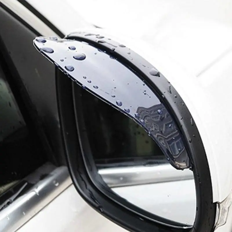 JDM Car Rearview Mirror Rain Blades car back mirror eyebrow rain cover for ford focus 2 3 Hyundai solaris Mazda 2 3 6 CX-5 2Pcs