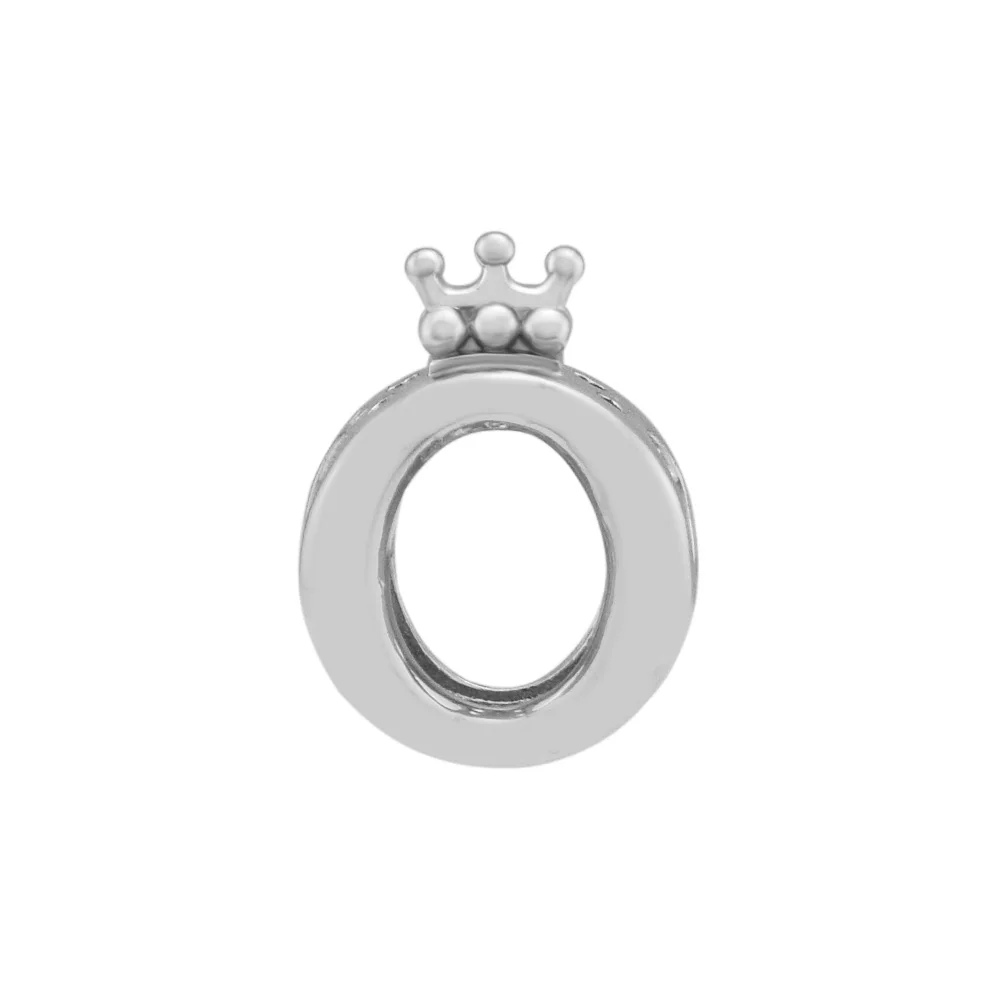 

Pandulaso Crown O Charm Silver Beads For Jewelry Making Fits Sterling Silver Jewelry Bracelets For Woman DIY Jewelry