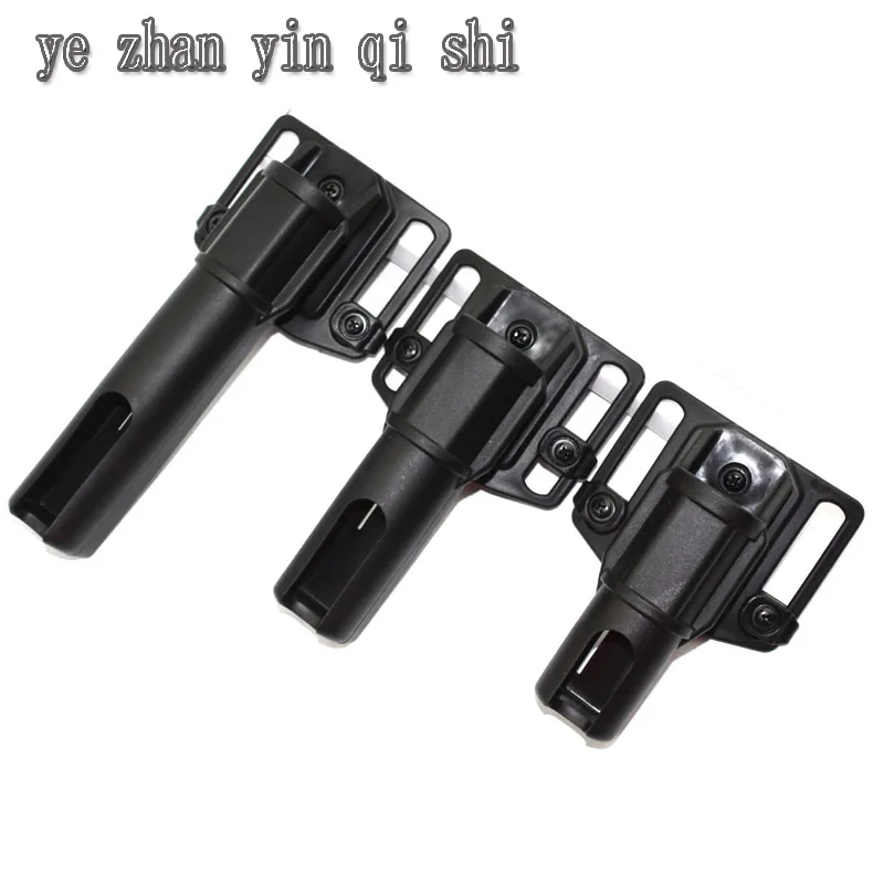 Multi angle rotation ASP batons&Rejection stick and flashlight holster