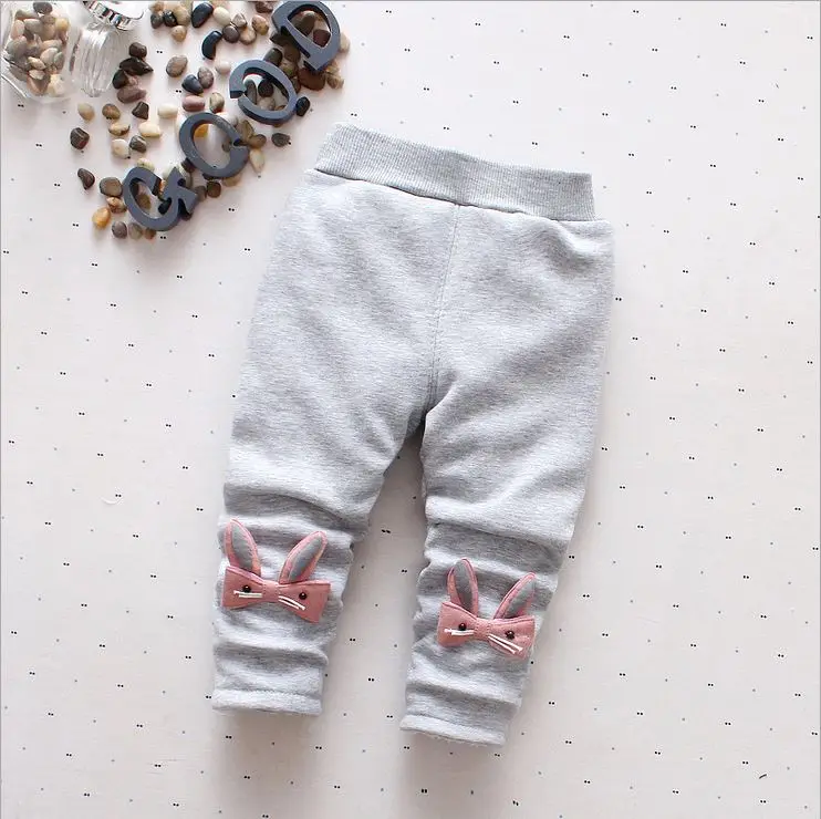Теплые зимние штаны для маленьких девочек мягкие шерстяные леггинсы для детей хлопковые брюки для малышей зимние плотные леггинсы для малышей от 1 до 4 лет