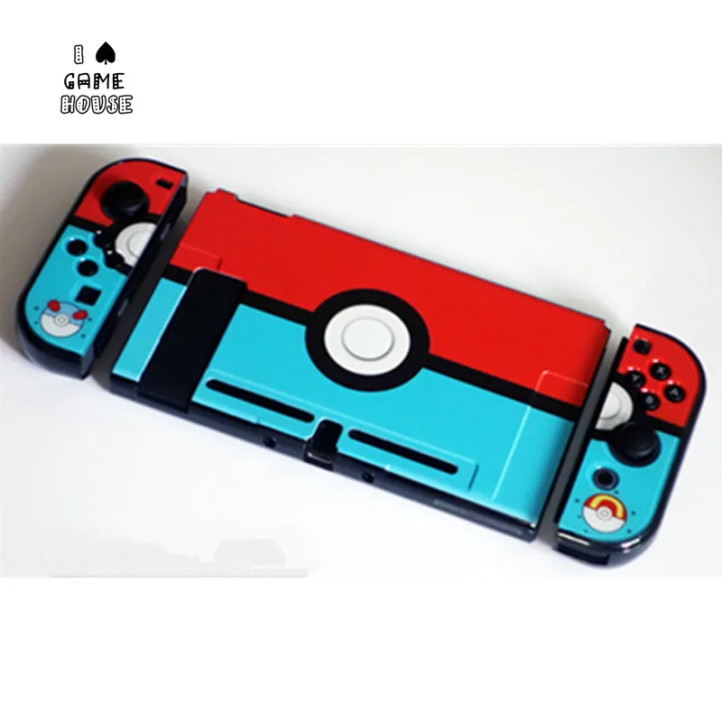 Чехол для Nintendo Switch FoPcc с красочным рисунком защитный чехол твердым кристаллом