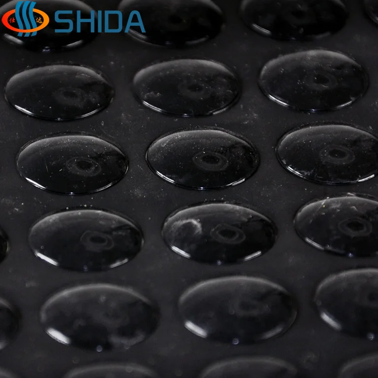 Wholesale 360Pcs 15*3mm Black Soft Anti Slip Silicone