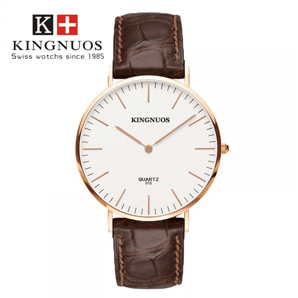 Semplici Orologi Al Quarzo Per Uomo Moda Lusso Business Outdoor Uomo Orologi Da Polso Orologio Da Uomo In Vera Pelle Hodinky Orologi Uomo
