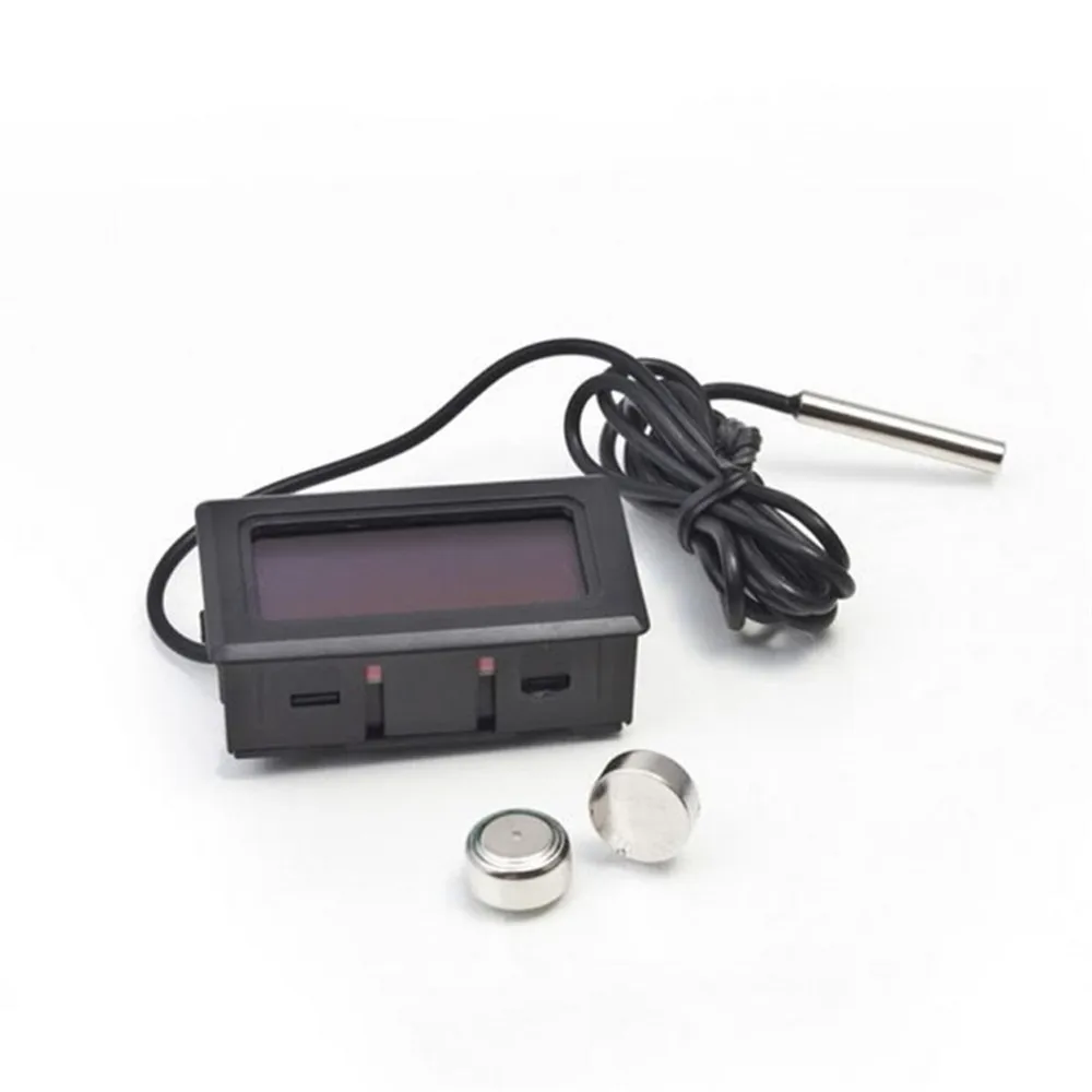 

Mini 1M Probe LCD Thermometer Temperature Digital for Bathroom water Fridges Coolers Freezers 2019