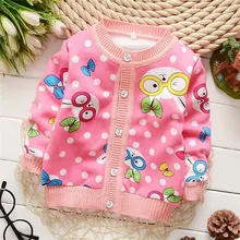 Осенне-зимний флисовый свитер унисекс с круглым воротником и рисунком для маленьких мальчиков и девочек Детский свитер детский свитер, рубашка, свитер