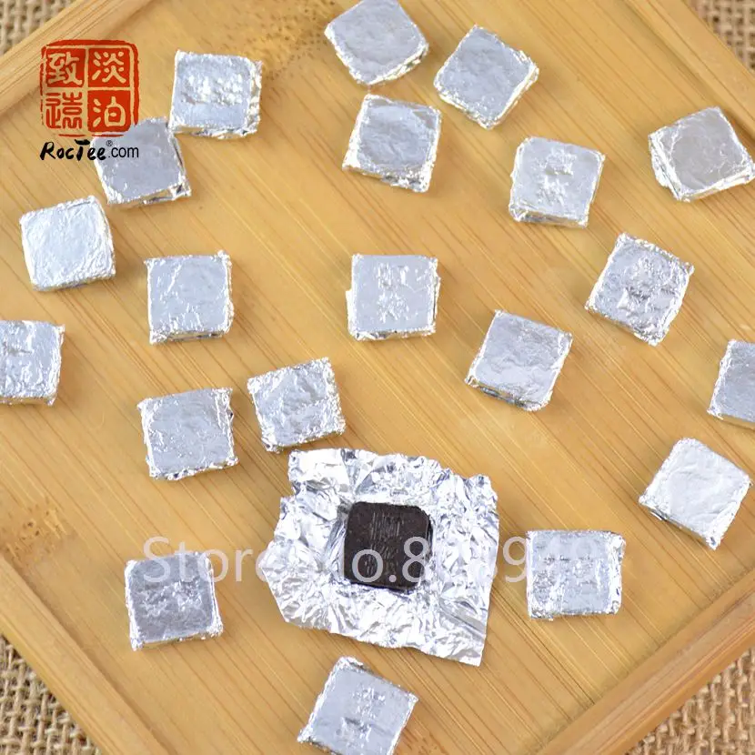 

2009 Year Chinese Yunnan Raw Pu-erh Tea Cream 25pcs Sheng Pu er Resin China Lose Weight Green Food for Health Care Cha Gao