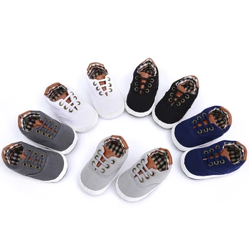 

2019 Baby Shoes Toddler Infants Shoes Baby Boys Shoes First Walkers Canvas Sneaker High Quality