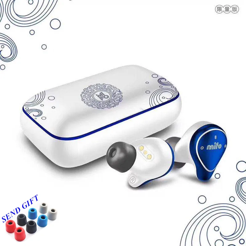 Mifo O5 Bluetooth 5 0 настоящая Беспроводная гарнитура бинауральные мини наушники в ухо