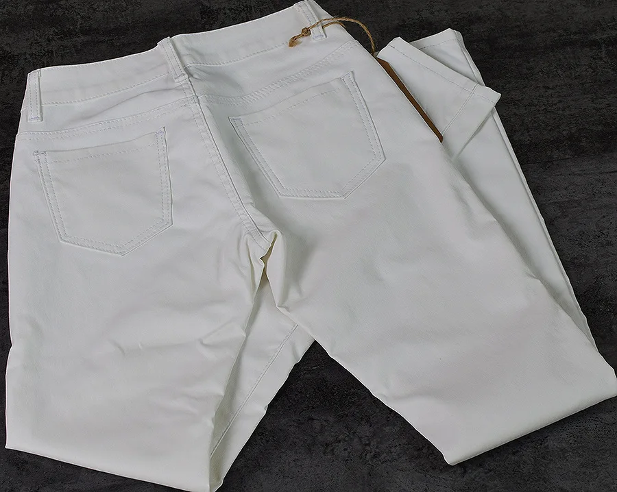 cintura moda Limo calças United couro SupSindy baixa para leggings USD do mulher Spencers States Preço com zíper selvagem branco desconto magro feminina Dollar de plutônio 20 cintura moda Limo calças 20