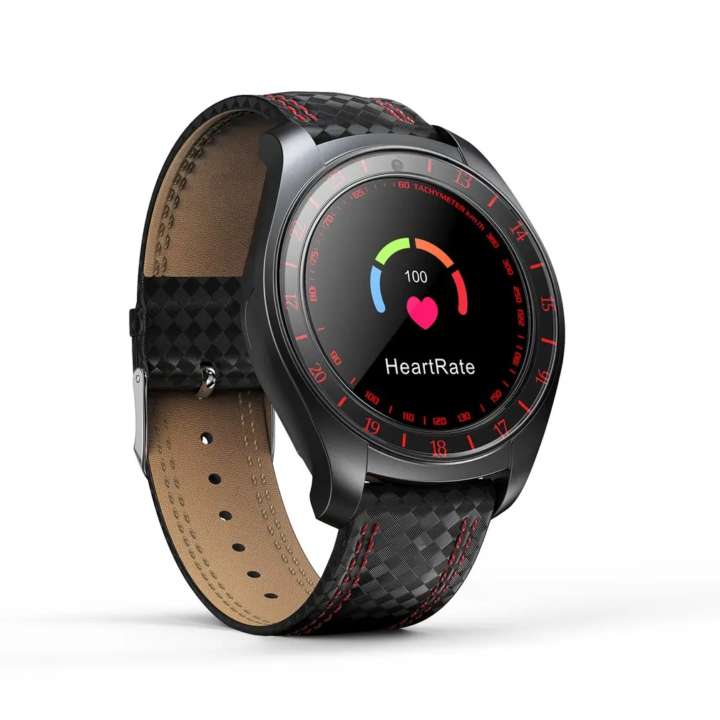 

V10 Heart Rate Monitor Smart Watch Men With Camera Bluetooth Smartwatch Pedometer SIM Card Wristwatch For Android Phone
