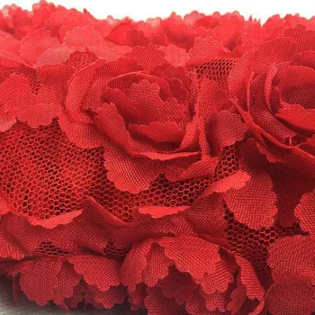 

1Yard 91*130cm,African Chiffon Floral Lace Fabric,Wedding Tulle Embroidered Flower Lace for Dress,Patchwork Sewing Cloth Fabrics