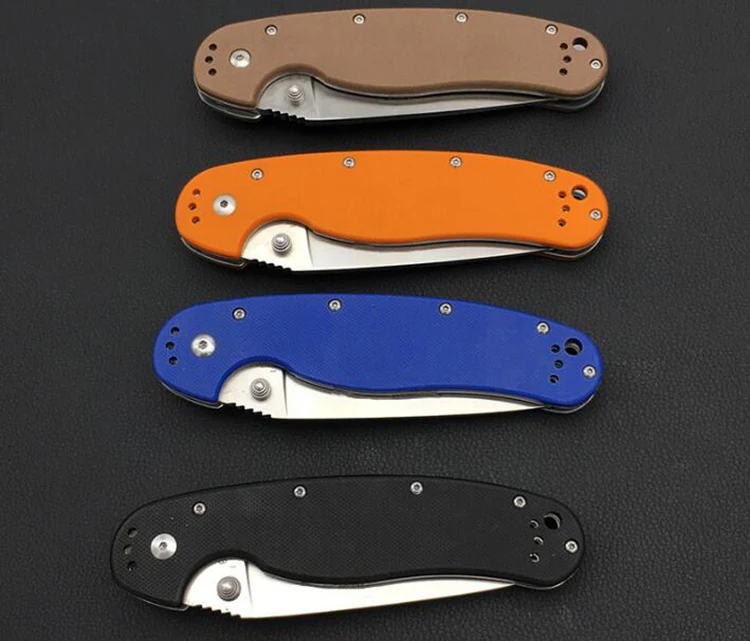 LLxxmm тактический складной нож AUS 8 лезвие G10Handle ножи для выживания охоты и кемпинга