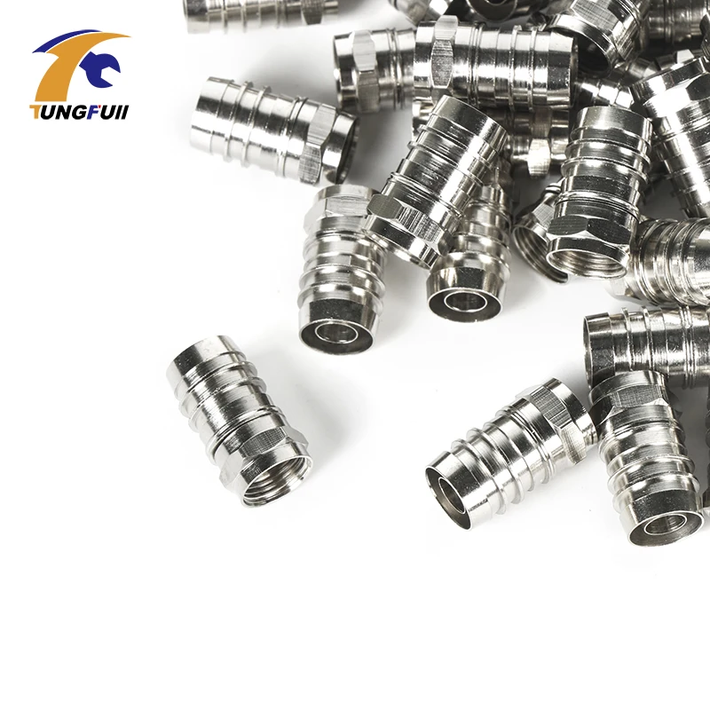 Connettori F Maschio Per Cavo RG6 - Confezione Da 10 Pezzi - Foto 7