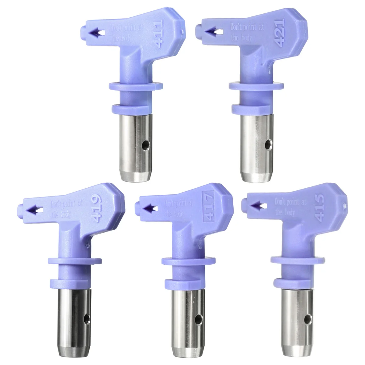 

Lavender 4 Series Airless Spray Tips High Pressure Airless Spray Nozzle Spraying Machine Part