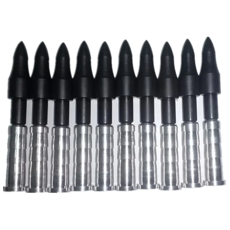 

10pc Carbon Arrow Threaded Target Arrows Field Points Arrowhead Broadhead+6mm Aluminium Arrow Insert For Archery Arrows Bow