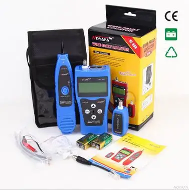  ¡Envío Gratis NOYAFA NF-308B de red Ethernet LAN Tester Tracker teléfono 5E 6E RJ45 alambre 11 USB 