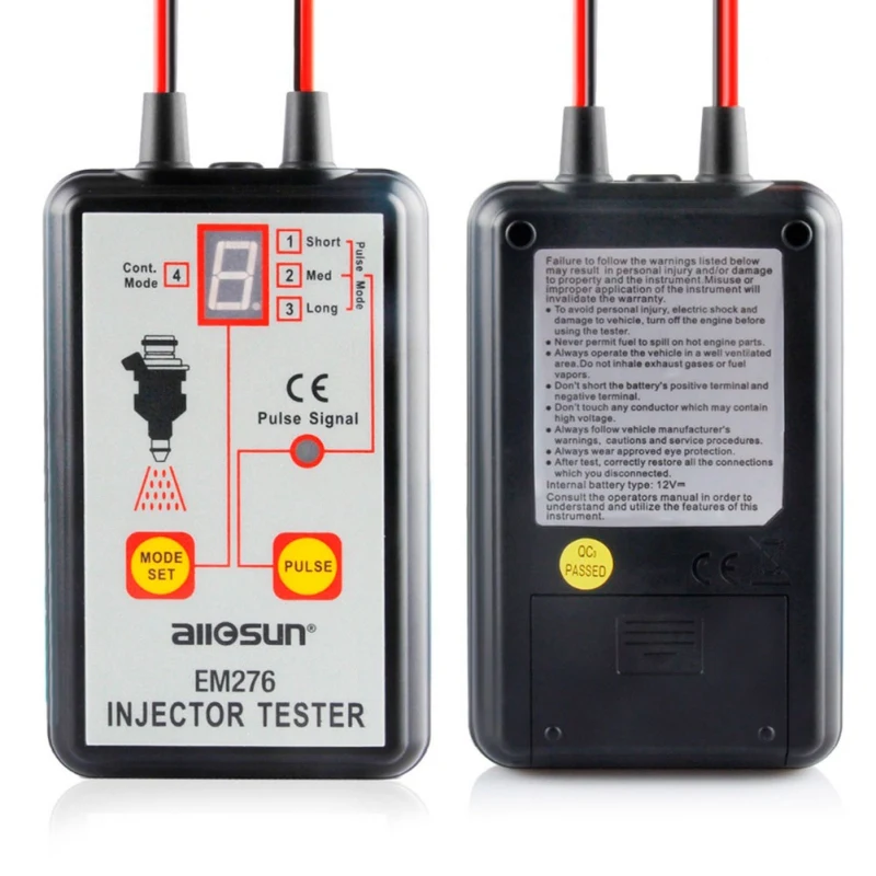 

Professional Injector Tester Fuel Injector 4 Modes Tester Powerful Fuel System Scan Tool Car Auto Diagnostic Tools