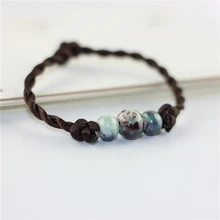 Модные женские керамические Подарочные ювелирные изделия в народном стиле ретро браслет в стиле минимализма браслет ювелирные изделия для женщин#1894