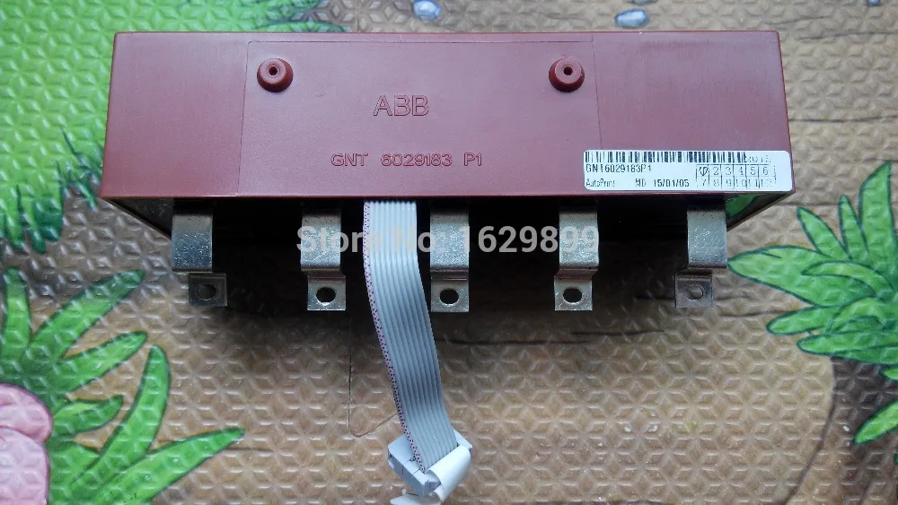 

2 pieces free shipping high quality red color ABB GNT6029183P1 hengoucn parts ABB GNT 6029183 P1