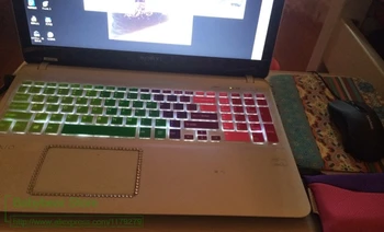 

15.6'' 15.5'' Silicone Keyboard film Cover skin Protector for Sony VATO SVF15 series f15 fit15e Fit15 SVF15A100C SVF15A16SC