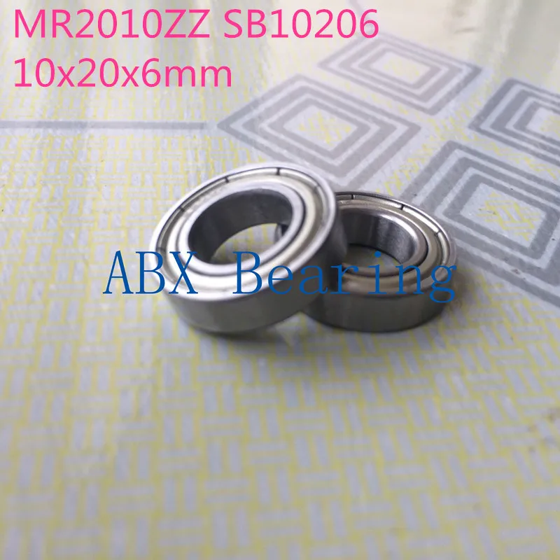

MR2010ZZ 10206 SB10206 Bicycle non-standard special Deep groove ball bearings The Size is 10*20*6