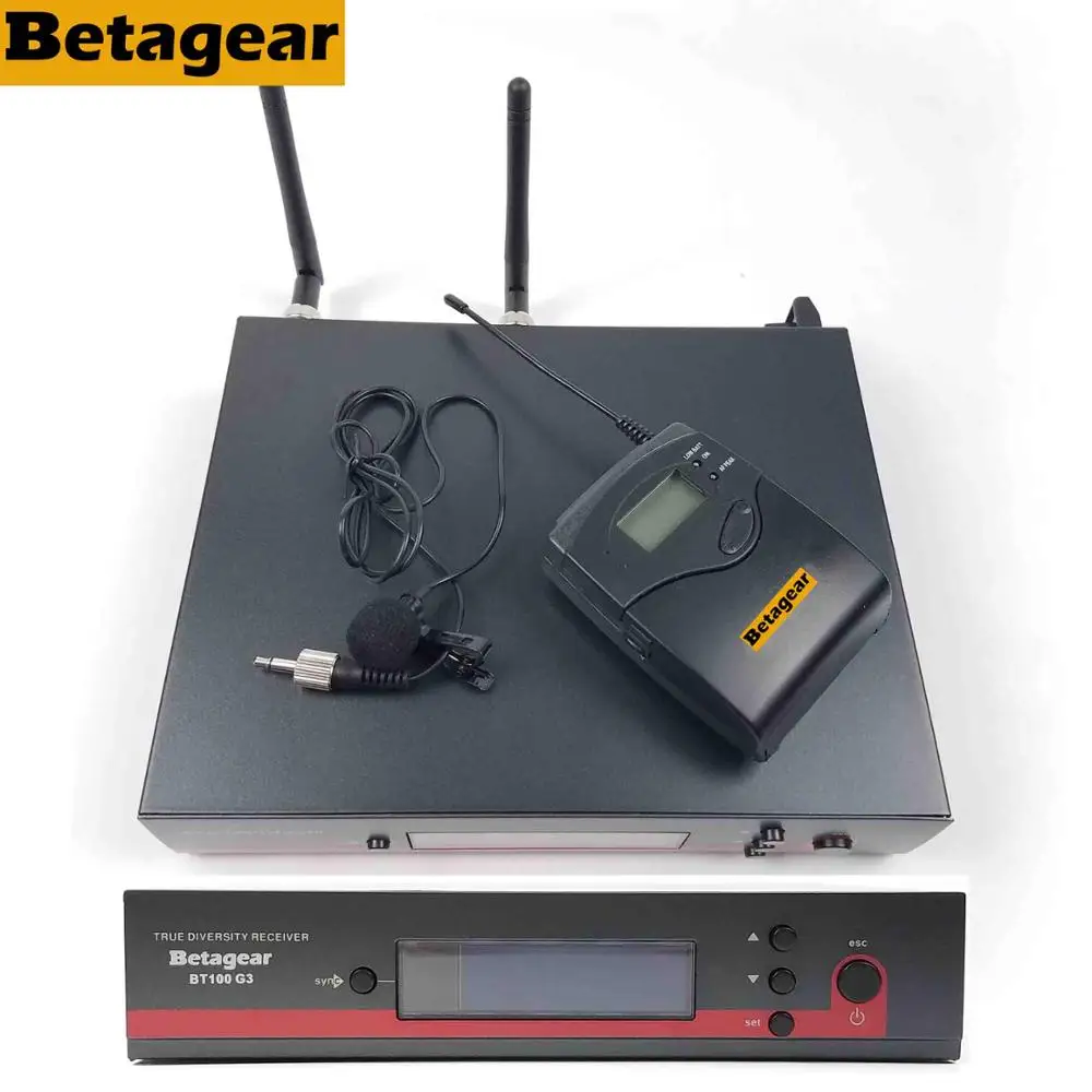 Betagear 135g3 100g3 беспроводной набор с микрофоном, передатчиком для выступлений сценический микрофон ручной микрофон сборный для in ear monitor sytem - Цвет: lavalier mic