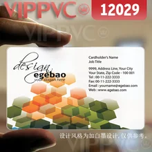 12029 создание визиток-матовые лица прозрачная карта тонкий 0,36 мм