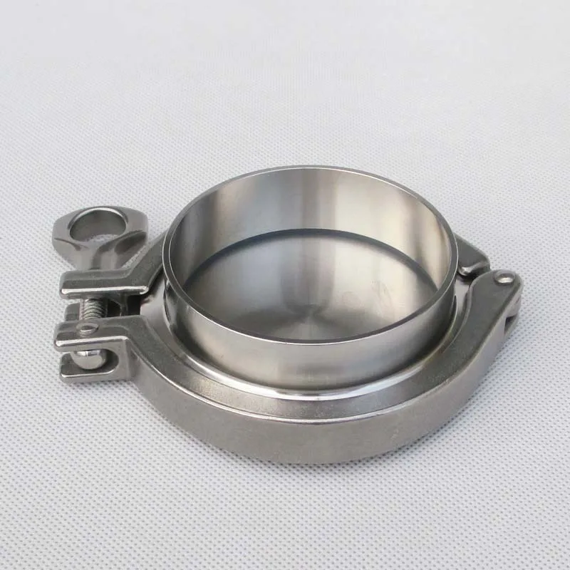 

1.5'' -8'' sanitary triclamp ferrule set, 1 clamp+ 1 ferrule+ 1 end cap+ 1 silicon gasket, SS304