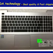 Wellendorff 95% Новинка/org US клавиатура для ASUS F555 X555l F555U US клавиатура верхняя крышка Упор для рук верхний корпус, тачпад