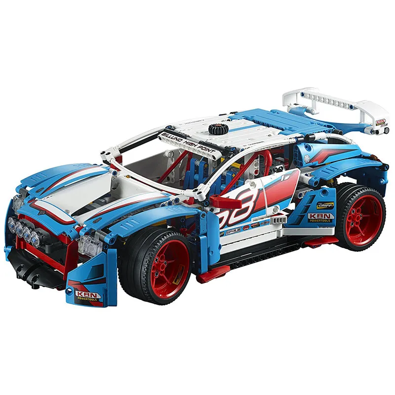 

LEPIN 20077 1085pcs Technic Series The Rally Car Model Building Block Diy Brick Educational Toy For children Gift 42077
