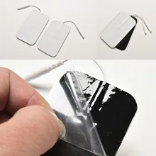 Новые электроды колодки для EMS Tens машина массажер долгий срок службы головы электрод свинцовые провода/кабель электрода колодки лечение тела