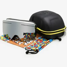 NANDN новые лыжные очки двойной УФ 400 Анти-туман большой Лыжная маска очки для мужчин и женщин Лыжный спорт снег сноуборд очки многофункциональные очки