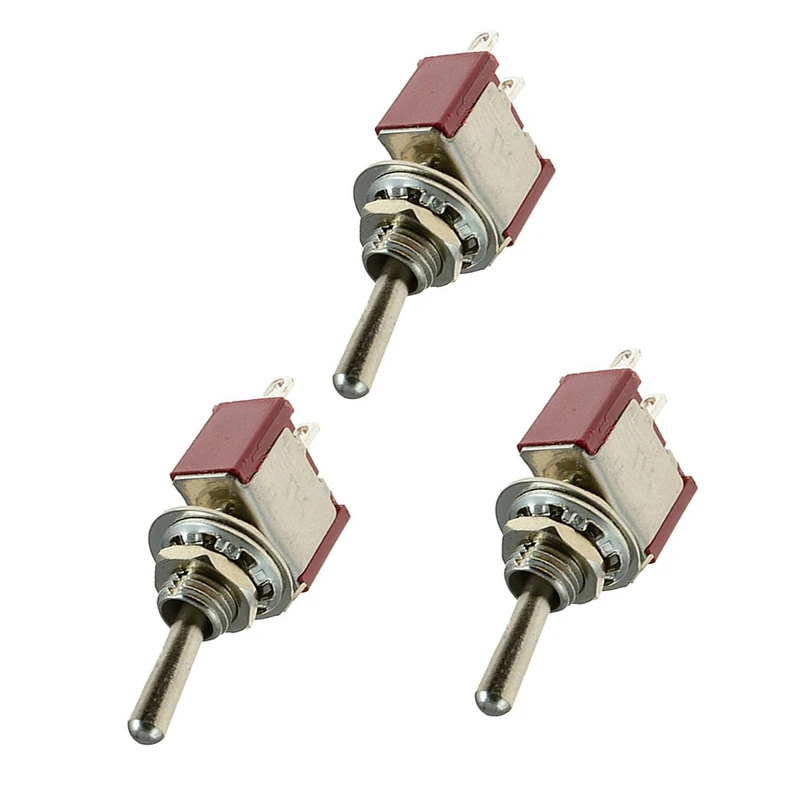 5 x On/Off маленький тумблер миниатюрный Spst 6 мм Ac250V 3A 120V 5A|Выключатели| |