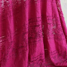 50 см* 128 см omasum стиль вышивка кружевная Одежда Ткань Материал бежевый цветочный гипюр кружевная ткань