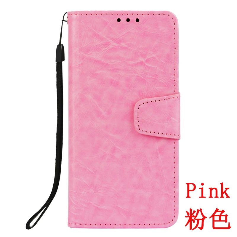 Для Xiaomi mi A1 откидной Чехол-бумажник xaomi xiomi mi 5X A1 кожаный чехол mi A1 A 1 чехол-бампер с подставкой слот для карт чехол для телефона Funda Coque сумка - Цвет: Pink