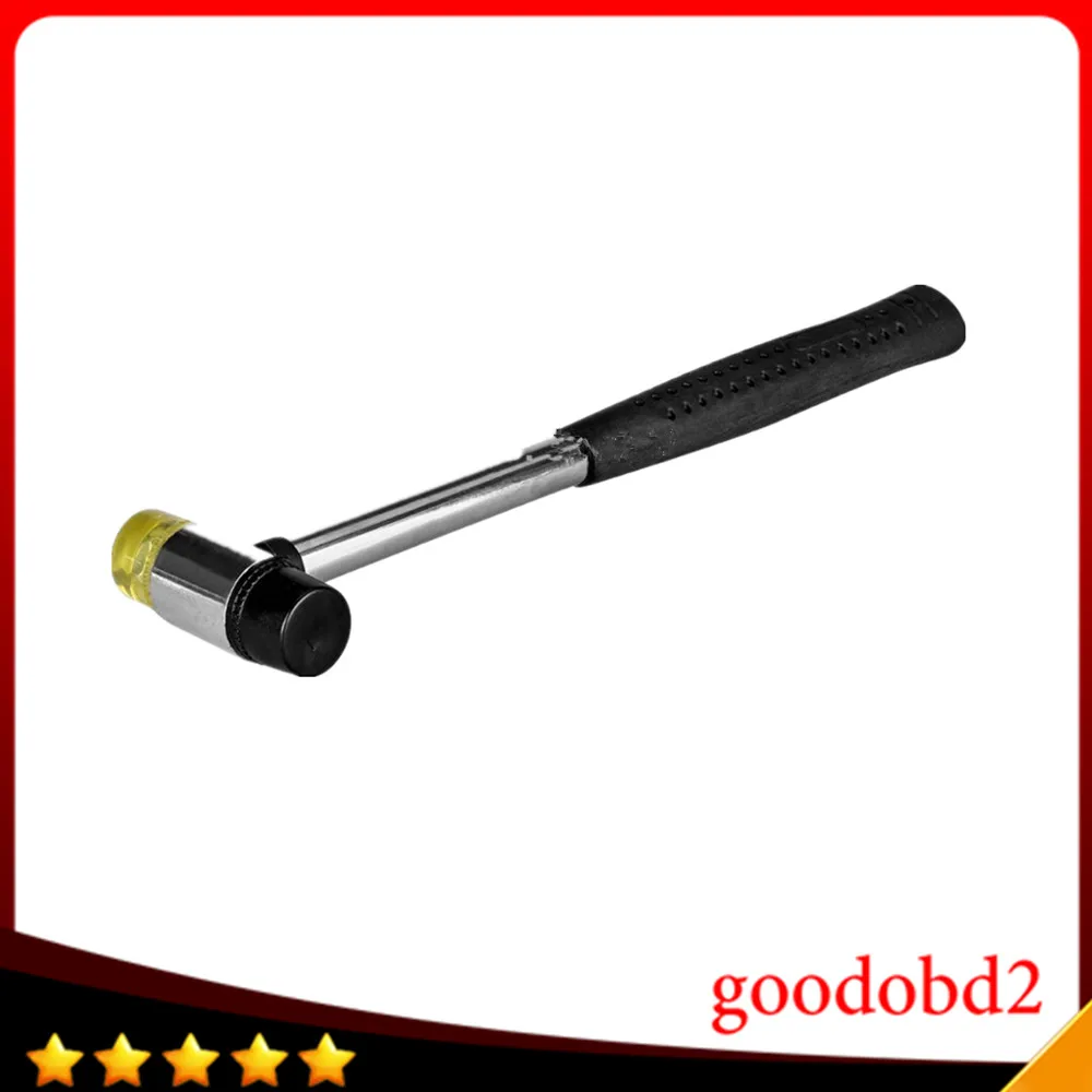 Koop Auto pdr dent tool Auto Reparatie Uitdeuken PDR Gereedschap Rubber hamer met 8 stks auto reparatie pen Knock Down Aluminium Tap Down