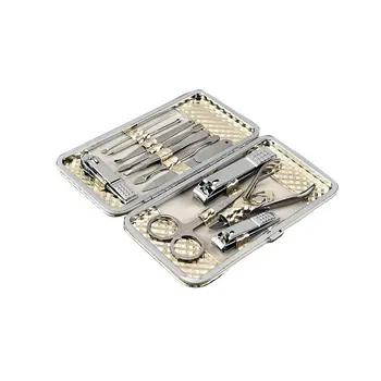 

12pcs Nail Scissors Nail Knife Set Stainless Steel Nail Clippers Beauty Tools Manicure Tools Care Kits Beauty Hand Tools Sets