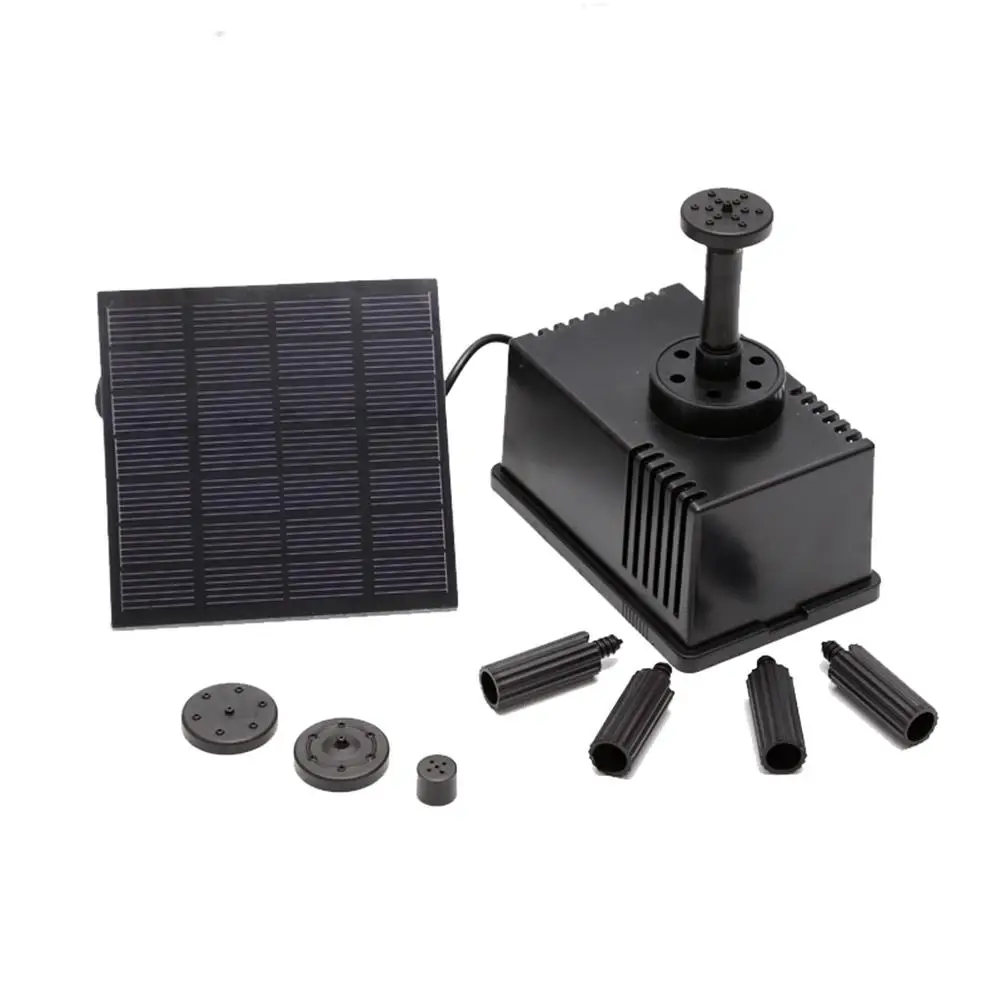 

Garden Decor Solar Filtering Fountain Submersible DC Water Pump AS180-0715B