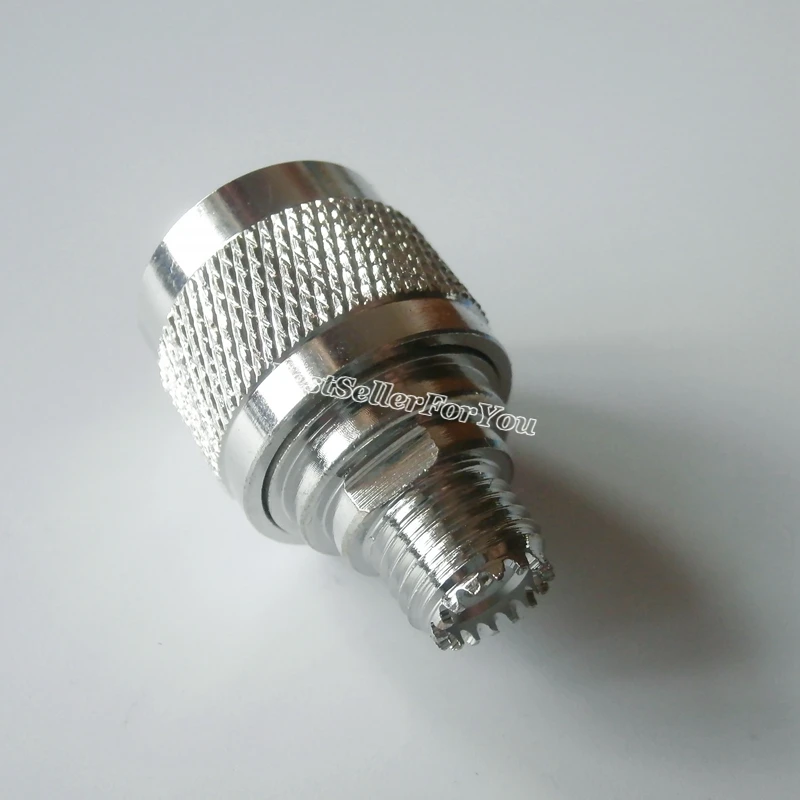 1 шт. RF адаптер Mini UHF Female Jack to N Male штекер connector|Соединители| |