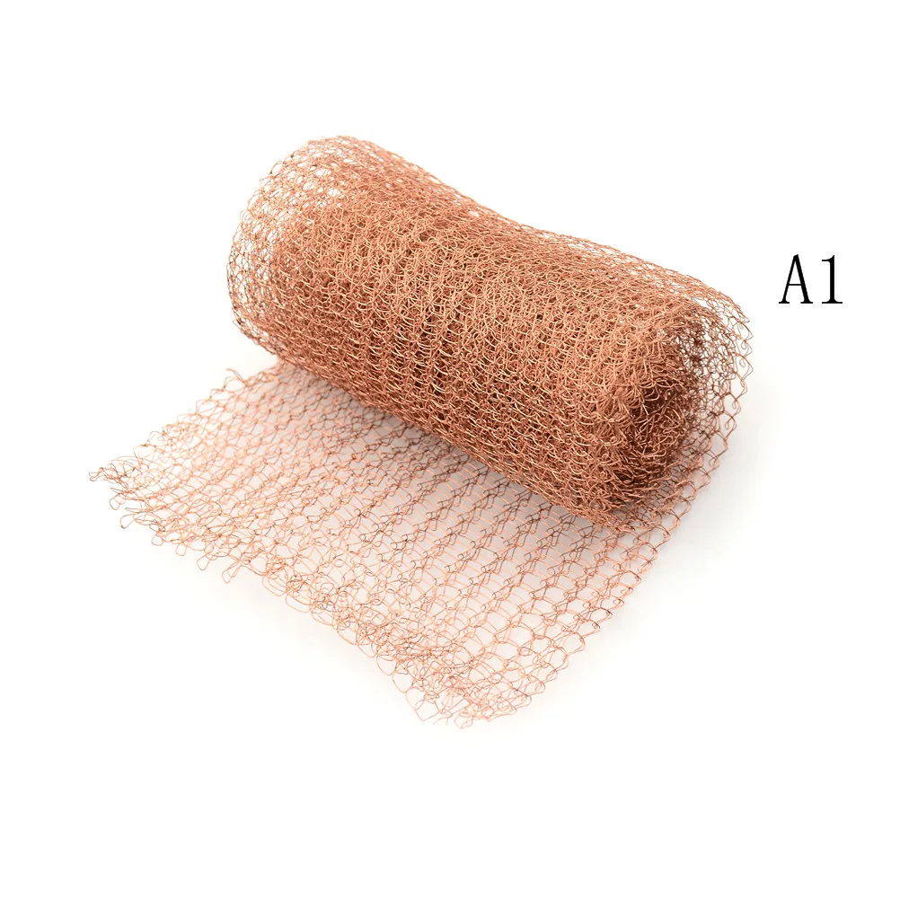 Copper Mesh for distillation 1 Meter 100mm Width Corrugated Mesh For Distillation Reflux Moonshine Brewing Pest Control