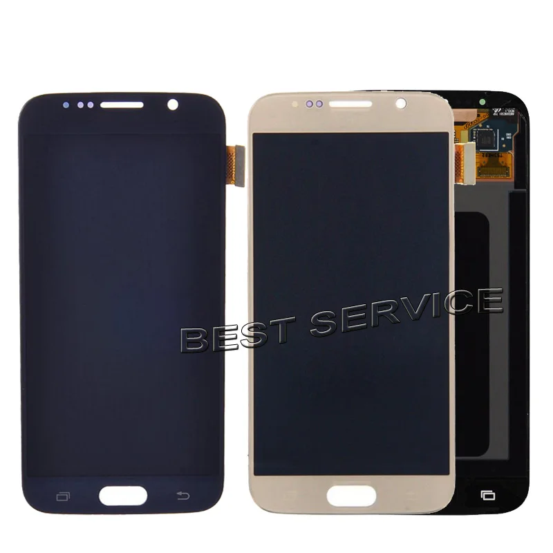 

Amoled For Samsung for galaxy S6 G920A G920F SM-G920F G9200 G920 LCD Display + Touch Screen Digitizer full Assembly