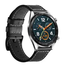 Ремешок для часов из натуральной кожи ремешок для huawei Watch GT 2 46 мм/huawei Honor часы волшебный браслет ремешок для часов