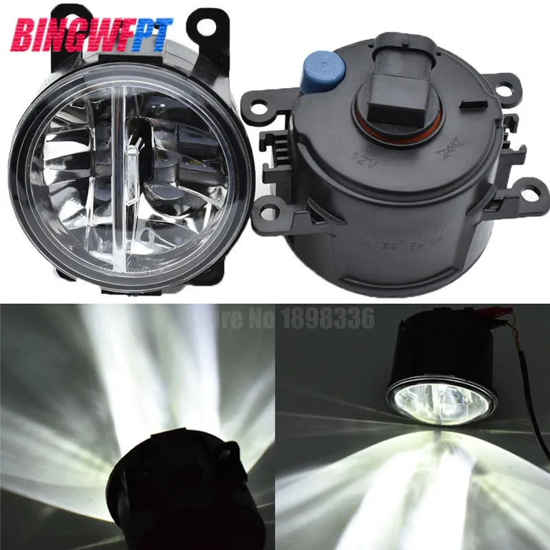 

2x Fog Lamp Assembly Super Bright Fog Light For Renault Duster 2012-2015 high brightness Led Fog Lights DRL Lamp