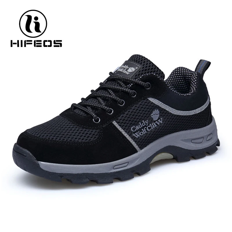 HIFEOS Hiking Boots Summer Comfortable Men Outdoor Male Breathable Non
