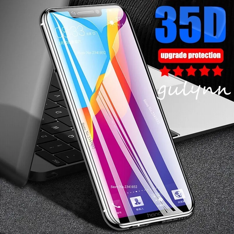 Ударопрочное закаленное стекло для HUAWEI P30 Honor 20 10i 8X 9X Pro Lite 35D P40 | Мобильные