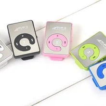 Зеркало Портативный MP3-плееры Мини Clip MP3-плееры Walkman Спорт MP3 плеер