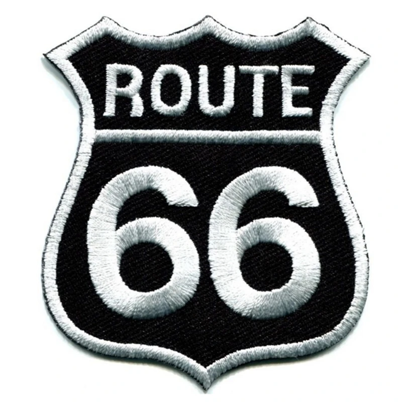 Patches For Clothing Parches Route 66 Retro Muscle Cars 60s Americana ...