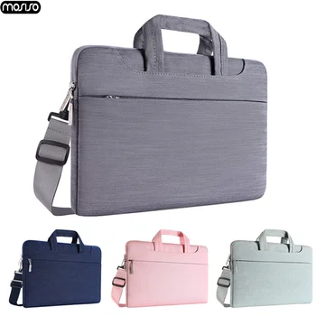 

MOSISO Laptop Bag Case 15.6 15.4 13.3 Waterproof Notebook Shoulder Bags Women Men for MacBook Air Pro 13 15 inch Computer Bag