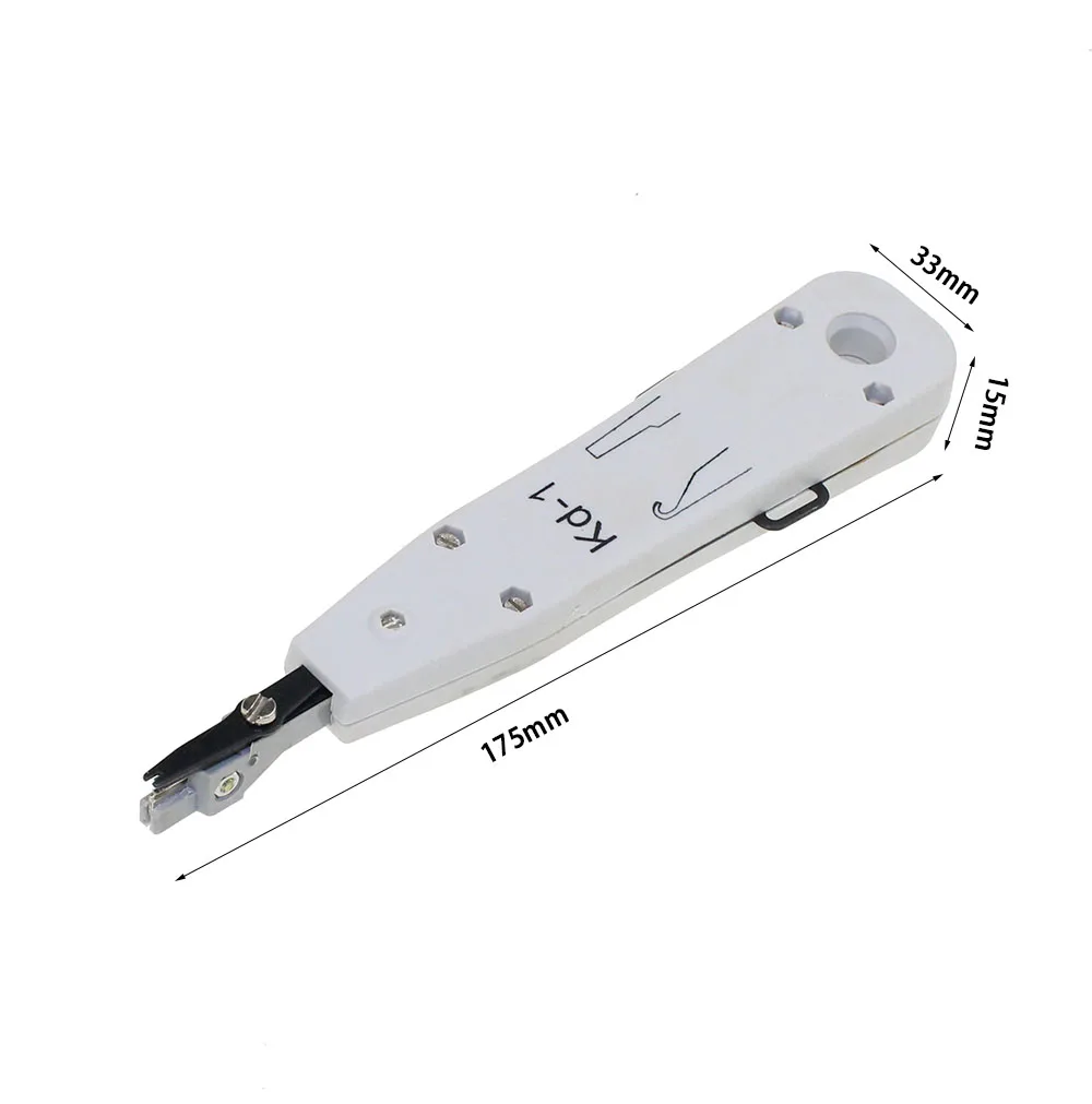 lan cable detector Portable KRONE KD-1 Punch Down Impact Tool With Sensor For Telecom Phone Wire RJ11 Network Cable RJ45 Cat5 With Retail Package wiretracker