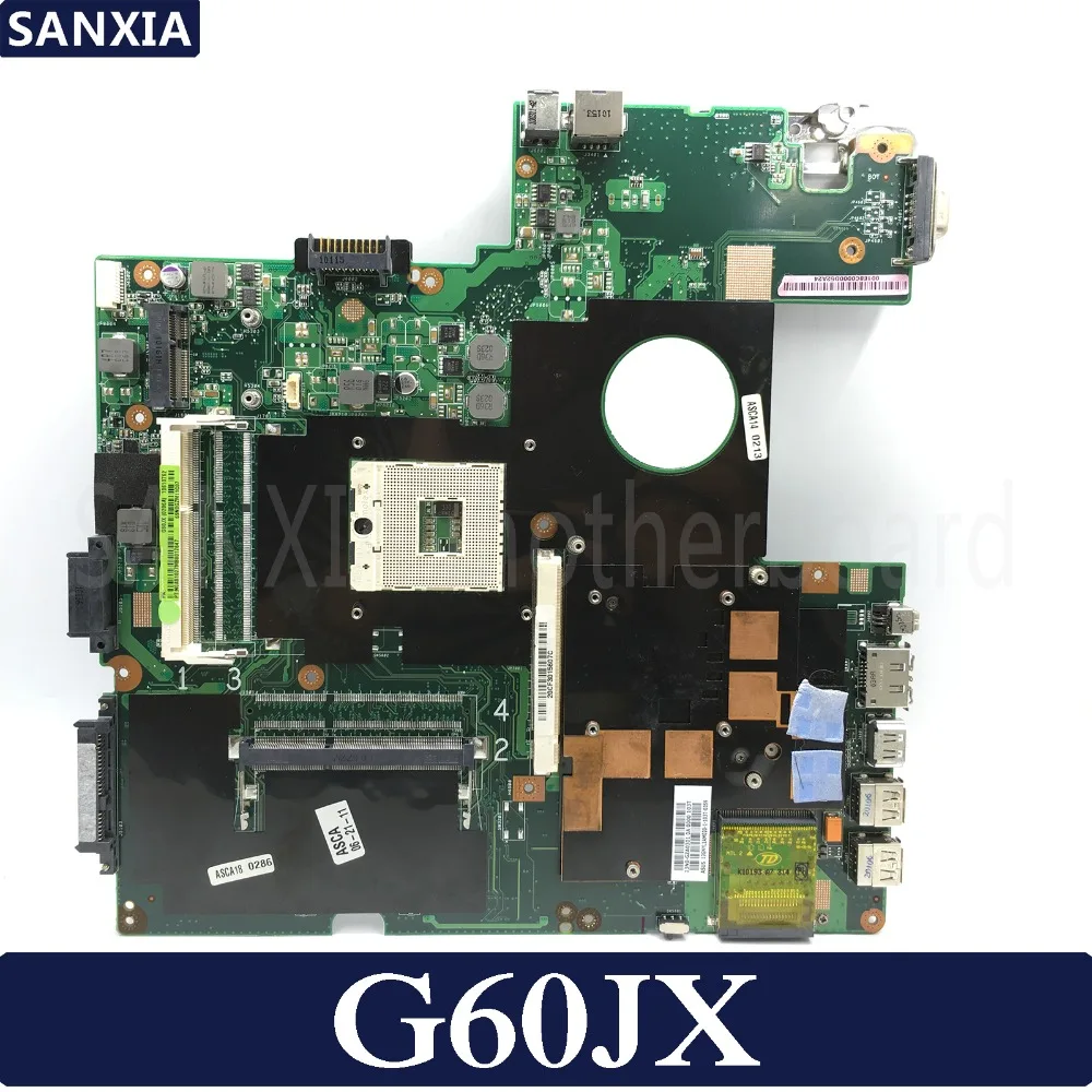 Материнская плата KEFU G60JX для ноутбука ASUS G51J G60J G51JX протестированная оригинальная